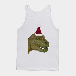 Christmas Dino Tank Top